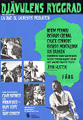 Djävulens ryggrad 1971 poster Bekim Fehmiu Richard Crenna Burt Kennedy