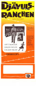 Djävulsranchen 1957 poster Jeff Chandler Jack Arnold