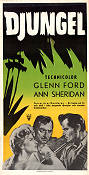Djungel 1953 poster Glenn Ford
