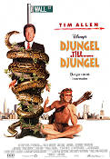Djungel till djungel 1997 poster Tim Allen John Pasquin