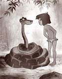 Djungelboken 1967 filmfotos Baloo Wolfgang Reitherman