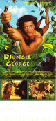 DjungelGeorge 1997 poster Brendan Fraser Leslie Mann Thomas Haden Church Sam Weisman