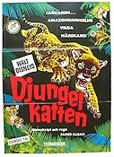 Djungelkatten 1960 poster Winston Hibler James Algar Dokumentärer Katter