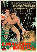 Djungelns konung 1932 poster Buster Crabbe Frances Dee H Bruce Humberstone Hitta mer: Tarzan