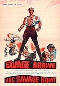 Doc Savage The Man of Bronze 1975 poster Ron Ely