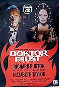 Doctor Faust 1968 poster Richard Burton Elizabeth Taylor