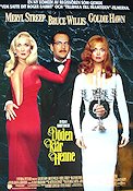 Döden klär henne 1992 poster Goldie Hawn Bruce Willis Meryl Streep Robert Zemeckis