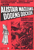 Dödens dockor 1970 poster Sven-Bertil Taube Barbara Parkins Alexander Knox Geoffrey Reeve Text: Alistair Maclean Skepp och båtar Agenter