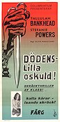 Dödens lilla oskuld 1965 poster Tallulah Bankhead