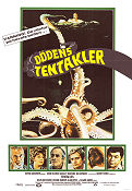 Dödens tentakler 1977 poster John Huston Shelley Winters Ovidio G Assonitis Fiskar och hajar