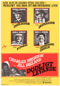 Dödligt levande 1976 poster Charles Bronson Jill Ireland Frank D Gilroy