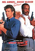 Dödligt vapen 3 1992 poster Mel Gibson Richard Donner