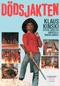 Dödsjakten 1970 poster Klaus Kinski Antonio Margheriti