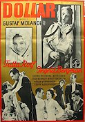 Dollar 1938 poster Tutta Rolf Ingrid Bergman Georg Rydeberg Pengar