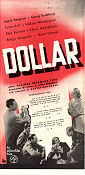 Dollar 1938 poster Ingrid Bergman Tutta Rolf Georg Rydeberg Edvin Adolphson Gustaf Molander