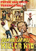 Dom kallar mej Killer Kid 1965 poster Terence Hill Peter van Eyck Leopold Lahola