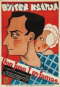 Don Juan i pyjamas 1931 poster Buster Keaton