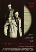 Donnie Brasco 1995 poster Al Pacino Mike Newell