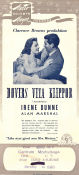 Dovers vita klippor 1944 poster Irene Dunne Clarence Brown