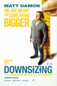 Downsizing 2017 poster Matt Damon Christoph Waltz Hong Chau Alexander Payne
