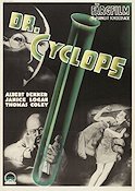 Dr Cyclops 1940 poster Albert Dekker Jane Logan