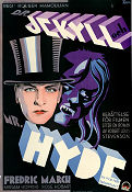 Dr Jekyll and Mr Hyde 1931 poster Fredric March Miriam Hopkins Rouben Mamoulian