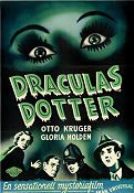 Draculas dotter 1936 poster Otto Kruger Gloria Holden Lambert Hillyer