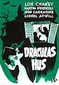 Draculas hus 1945 poster Lon Chaney Jr