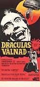 Draculas vålnad 1969 poster Christopher Lee