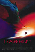 Dragonheart 1996 poster Sean Connery Dennis Quaid Rob Cohen Hitta mer: Vikings Dinosaurier och drakar