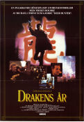 Drakens år 1985 poster Mickey Rourke John Lone Ariane Michael Cimino Asien Maffia