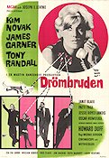 Drömbruden 1962 poster Kim Novak James Garner Tony Randall Michael Gordon Telefoner