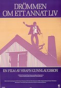 Drömmen om ett annat liv 1980 poster Hrafn Gunnlaugsson Island