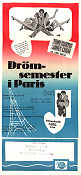 Drömsemester i Paris 1958 poster Tony Curtis Blake Edwards