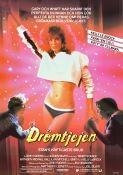 Drömtjejen 1985 poster Anthony Michael Hall Ilan Mitchell-Smith Kelly LeBrock John Hughes Skola