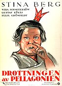 Drottningen av Pellagonien 1927 poster Stina Berg