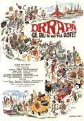 Drra på kul grej på väg till götet 1967 poster Eva Rydberg Lennart Lenne Broberg Mike Watson Lee Kings Spotnicks Shanes Hasse Wallman Affischkonstnär: Lennart Elworth Rock och pop