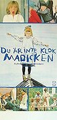 Du är inte klok Madicken 1979 poster Jonna Liljendahl Allan Edwall Göran Graffman Text: Astrid Lindgren Barn