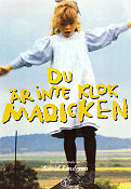 Du är inte klok Madicken 1979 poster Jonna Liljendahl Allan Edwall Göran Graffman Text: Astrid Lindgren Barn