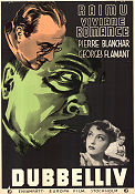 Dubbelliv 1937 poster Viviane Romance Raimu Pierre Blanchar Jean Grémillon