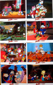 DuckTales the Movie 1990 lobbykort Uncle Scrooge Från TV