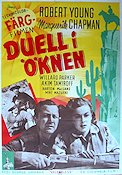 Duell i öknen 1948 poster Robert Young Marguerite Chapman Berg