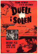 Duell i solen 1948 poster Gregory Peck King Vidor