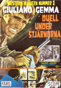 Duell under stjärnorna 1968 poster Giuliano Gemma Giulio Petroni