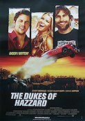 The Dukes of Hazzard 2005 poster Johnny Knoxville Jessica Simpson Bilar och racing