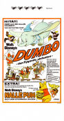 Dumbo 1941 poster Nalle Puh Sterling Holloway Samuel Armstrong