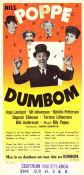 Dumbom 1953 poster Inga Landgré Hjördis Petterson Nils Poppe Cirkus