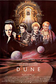 Dune 1984 poster Sting Kyle MacLachlan Frank Herbert Silvana Mangano David Lynch