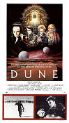Dune 1984 poster Sting Kyle MacLachlan Frank Herbert Silvana Mangano David Lynch