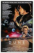 Dune 1984 poster Sting Kyle MacLachlan Frank Herbert Silvana Mangano David Lynch